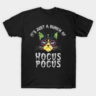 Hocus Pocus Cat - Funny Halloween Cat T-Shirt